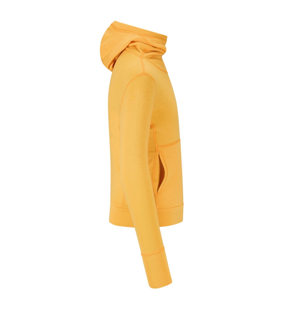 WarmWool Hoodsweater Ch Mango Mojito, view: 2