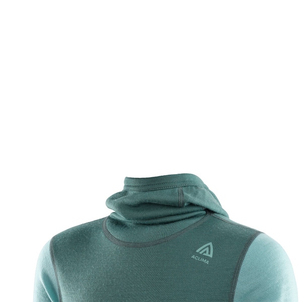 WarmWool hoodsweater Ch North Atlantic / Reef Waters, view: 3