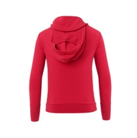 WarmWool hoodsweater Jr Jester Red / Beige Melange - view: 1