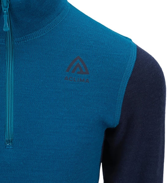 WarmWool mockneck Ch Corsair/Navy Blazer, view: 3