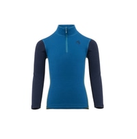 WarmWool mockneck Ch Corsair / Navy Blazer / Dill - view: 0