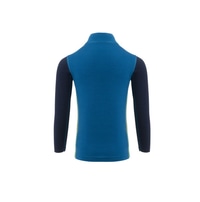 WarmWool mockneck Ch Corsair / Navy Blazer / Dill - view: 1