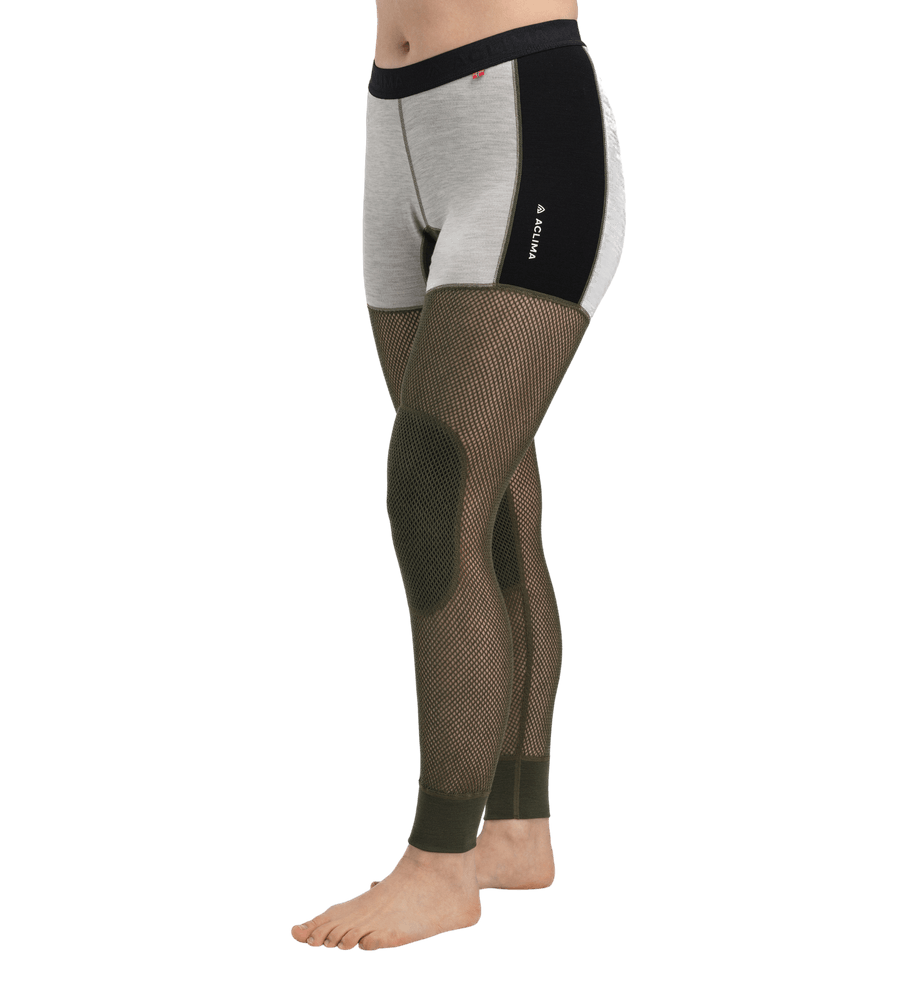 WoolNet Hybrid Longs W's Tarmac/Beige Melange/Jet Black, view: 2