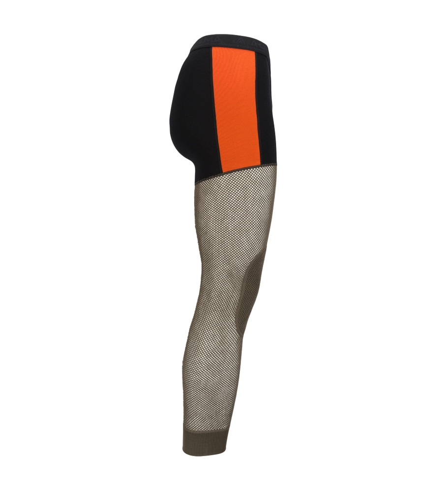 WoolNet Hybrid Longs M's Jet Black/Tarmac/Gold Flame, view: 2