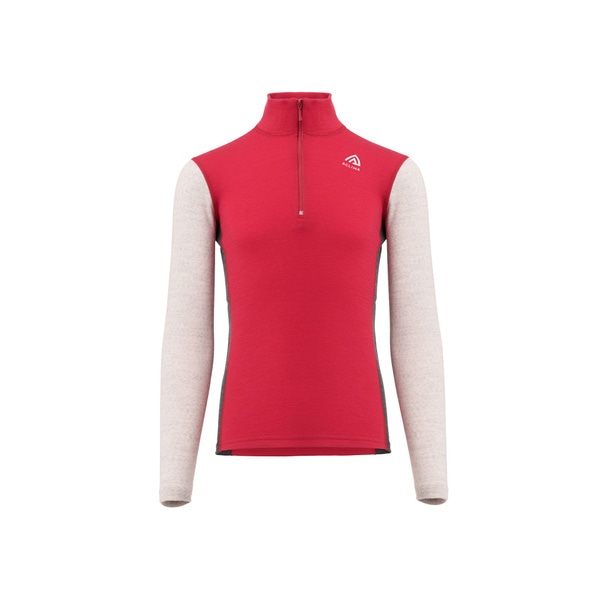 WarmWool mockneck Jr Jester Red / Beige Melange / Marengo, view: 0