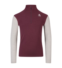 WarmWool mockneck Jr Fig/Beige Melange - view: 0