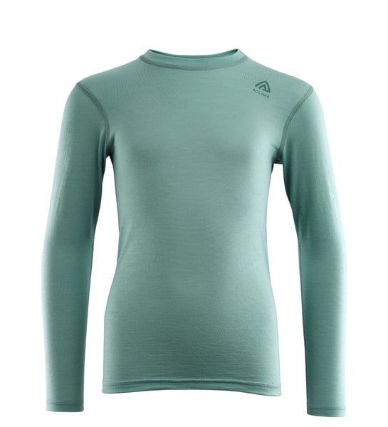 LightWool 140 crewneck Jr Oil Blue, view: 0