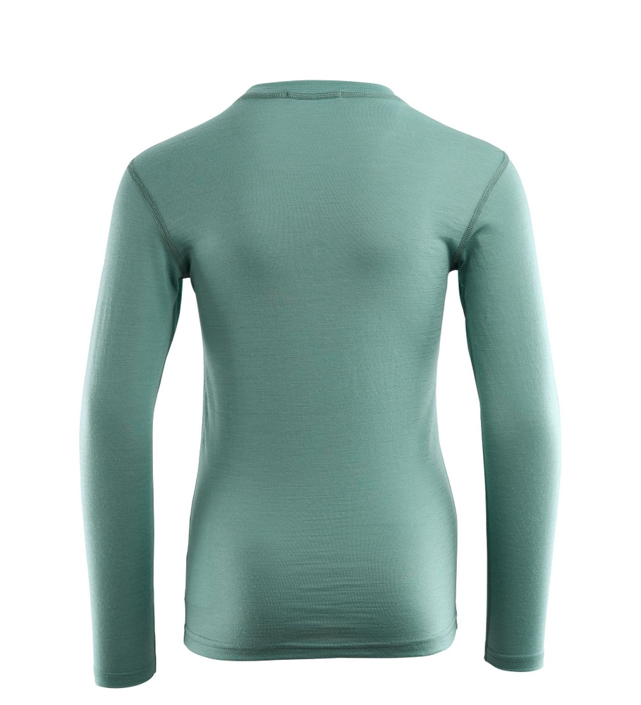 LightWool 140 crewneck Jr Oil Blue, view: 1