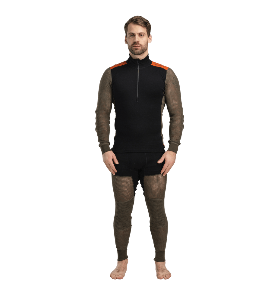 productCard.productImage: WoolNet Hybrid Mockneck M's Jet Black/Tarmac/Gold Flame