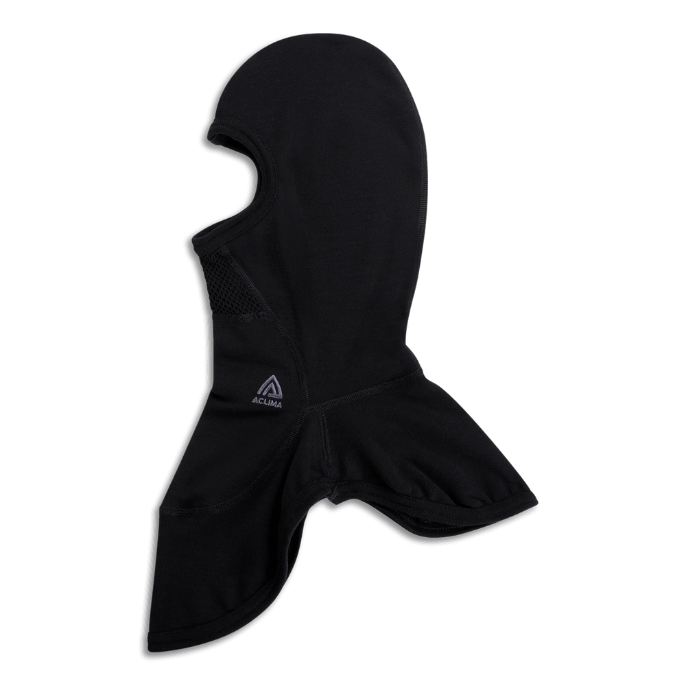 DoubleWool Balaclava Jet Black, view: 3