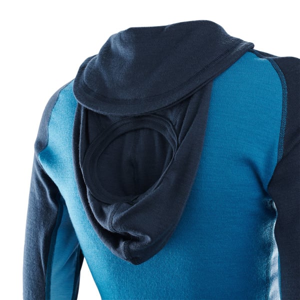 WarmWool overall 3/4 W's Blue Sapphire / Navy Blazer / Azure Blue, view: 5