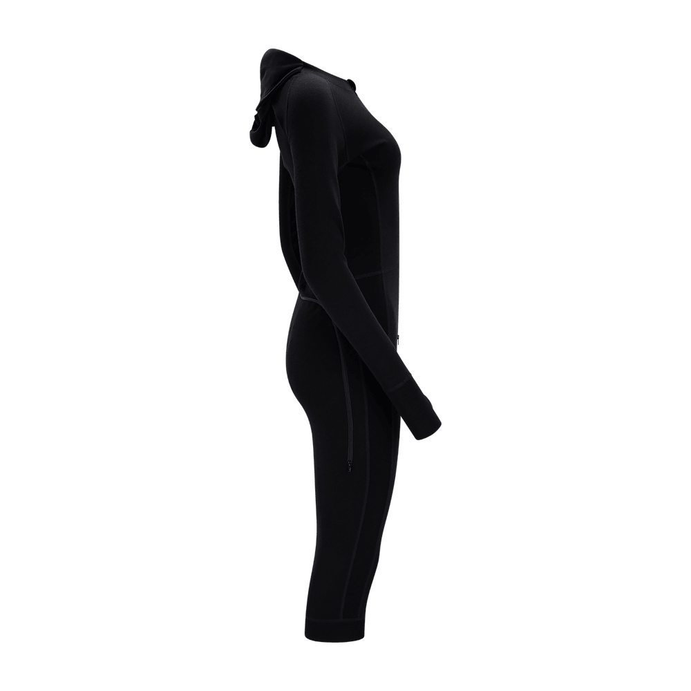WarmWool Overall 3/4 W's Jet Black, view: 2