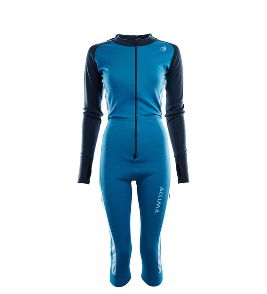 WarmWool overall 3/4 W's Blue Sapphire / Navy Blazer / Azure Blue, view: 0