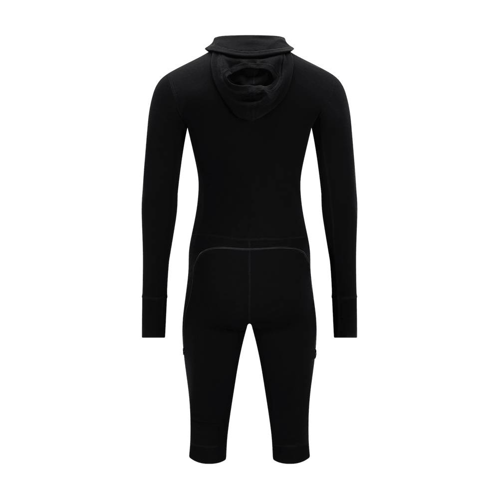 WarmWool Overall 3/4 M's Jet Black, view: 8