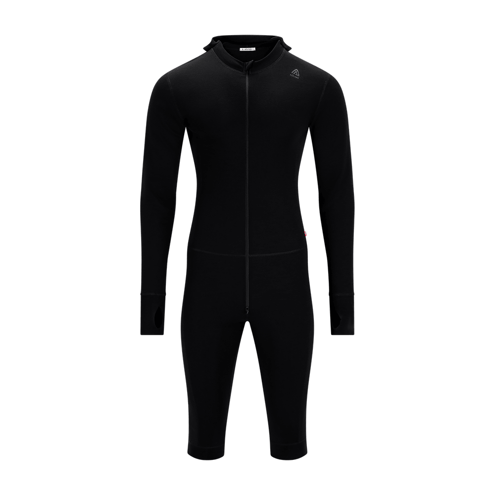 WarmWool Overall 3/4 M's Jet Black, view: 7