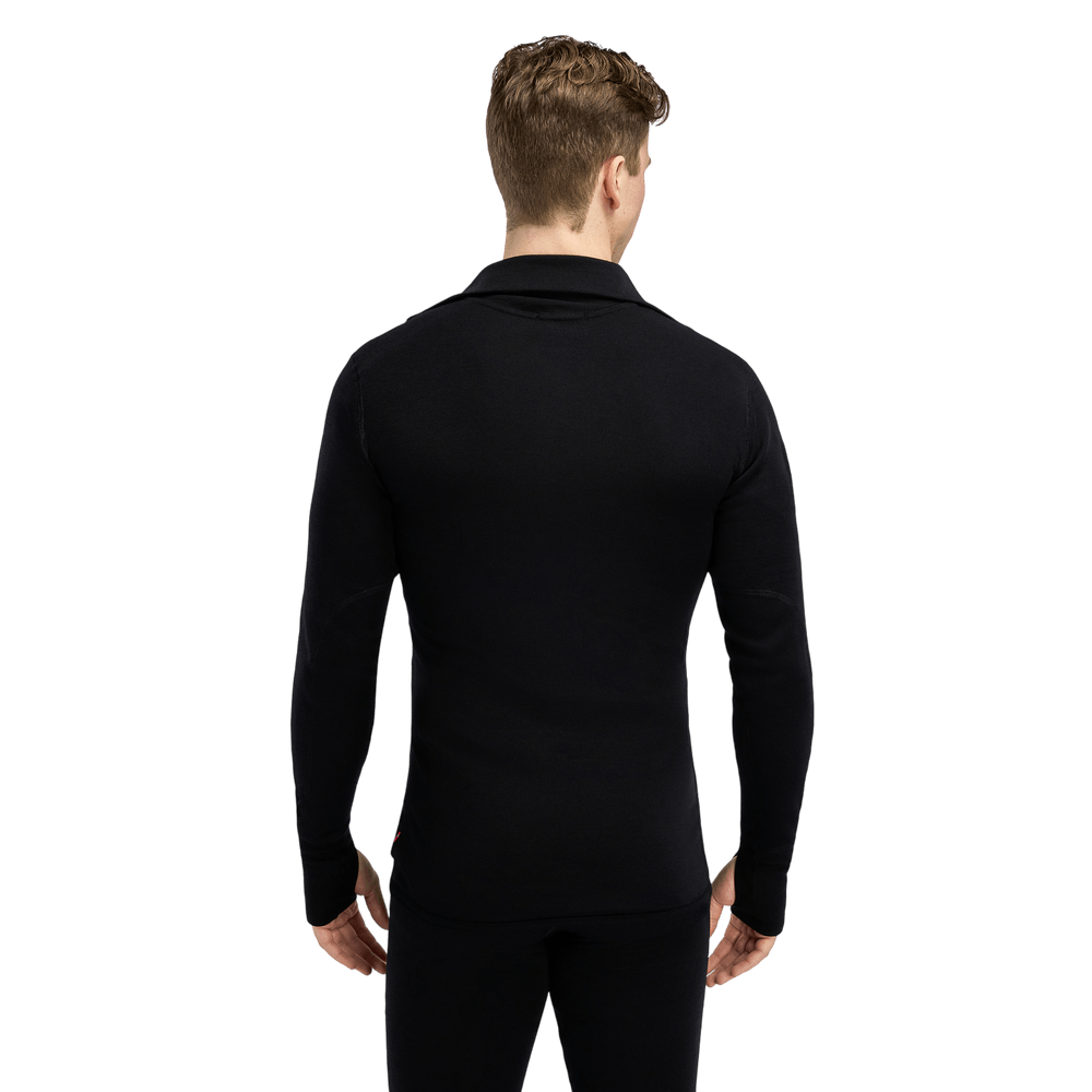 DoubleWool Polo M's Jet Black/Marengo, view: 1