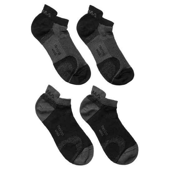 Ankle socks Iron Gate/Jet Black, view: 2