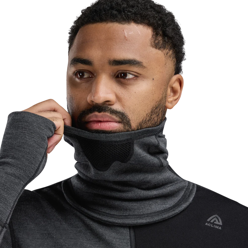WarmWool Hoodsweater w/zip M's Jet Black/Marengo, view: 3