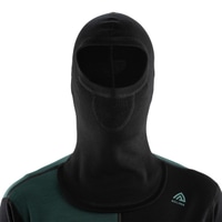 WarmWool Hoodsweater w/zip M's Jet Black/Green Gables/NorthAtlantic - view: 2