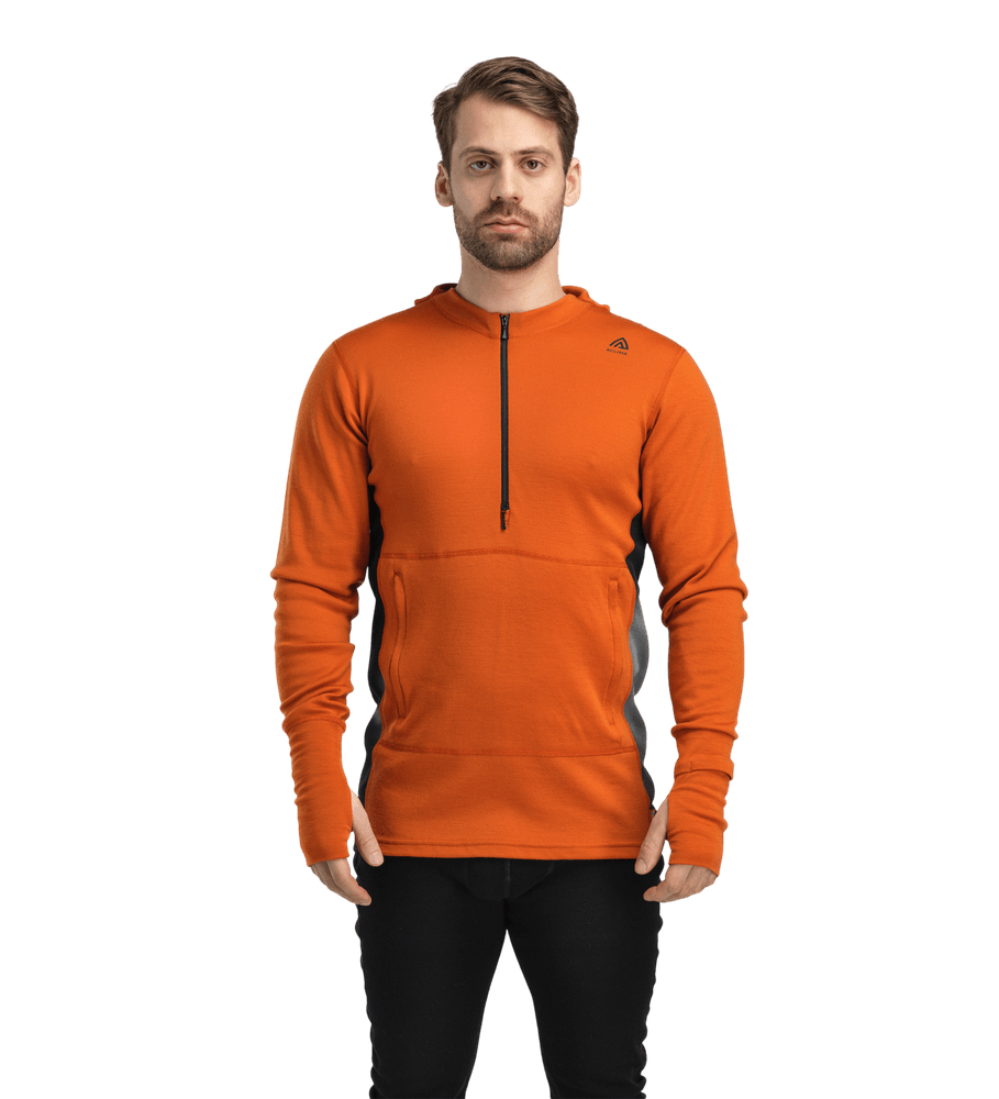 productCard.productImage: WarmWool Hoodsweater w/zip M's Gold Flame /Jet Black