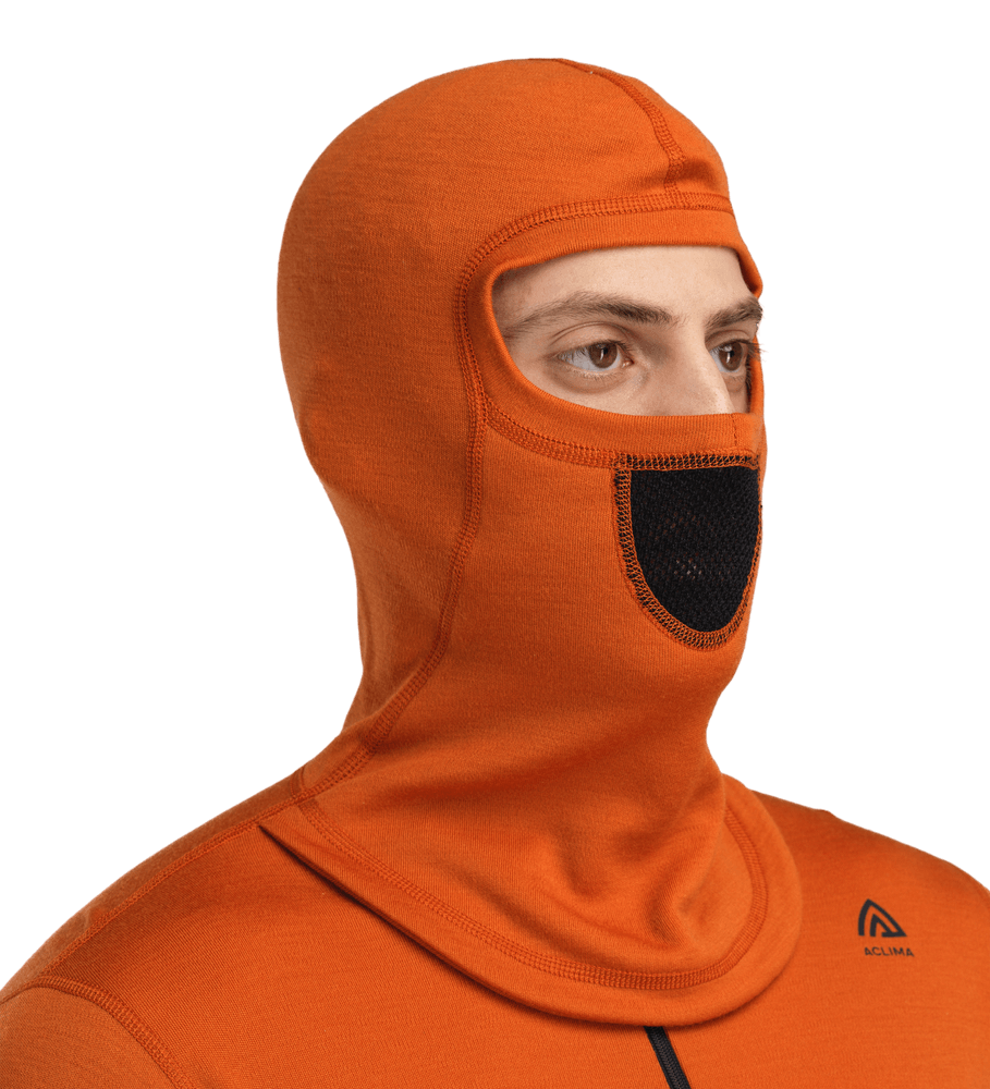 WarmWool Hoodsweater w/zip M's Gold Flame /Jet Black, view: 4