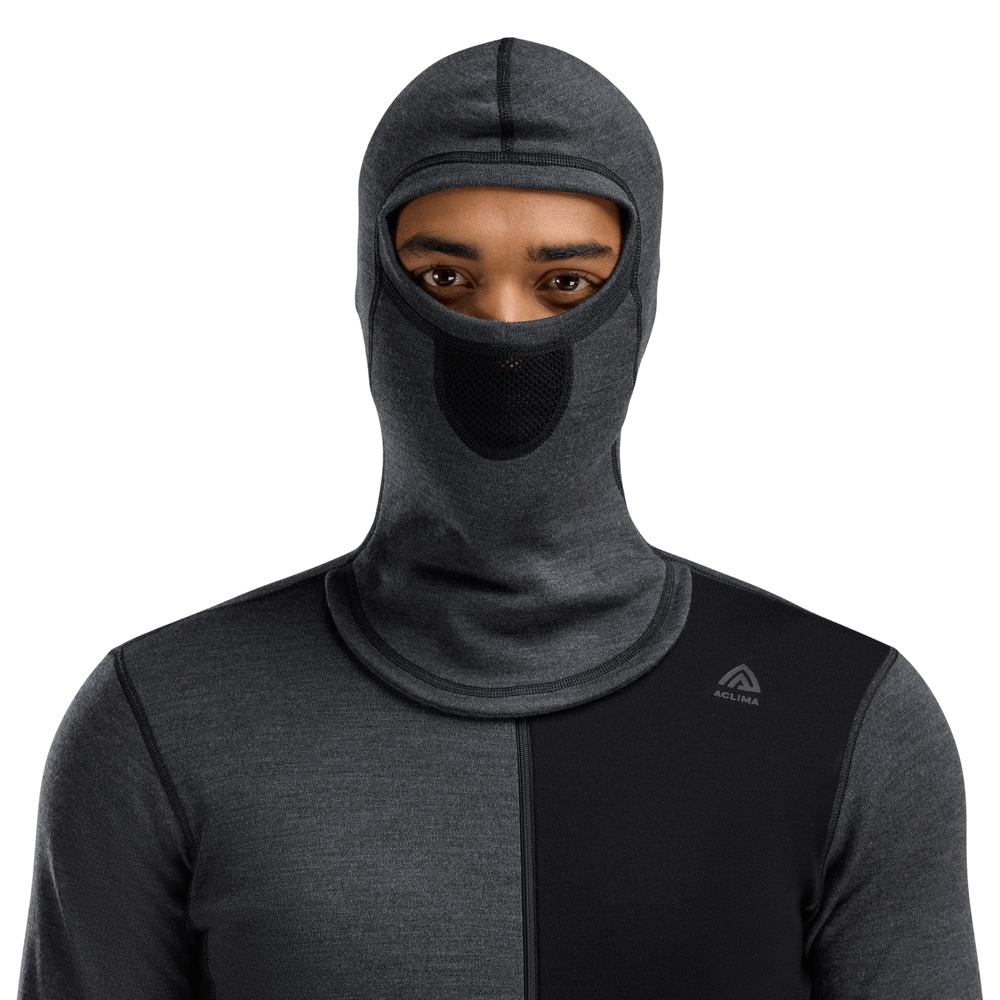 WarmWool Hoodsweater w/zip M's Jet Black/Marengo, view: 13