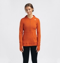 WarmWool Hoodsweater w/zip W's Gold Flame - view: 0