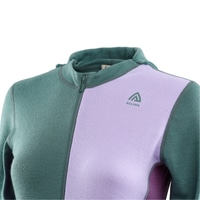 WarmWool hoodsweater w/zip W's North Atlantic / Purple Rose / Sunset Purple - view: 2