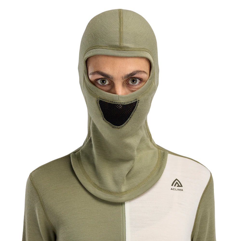 WarmWool Hoodsweater w/zip W's Aloe/Nature/Tarmac, view: 6