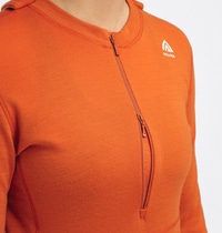 WarmWool Hoodsweater w/zip W's Gold Flame - view: 4