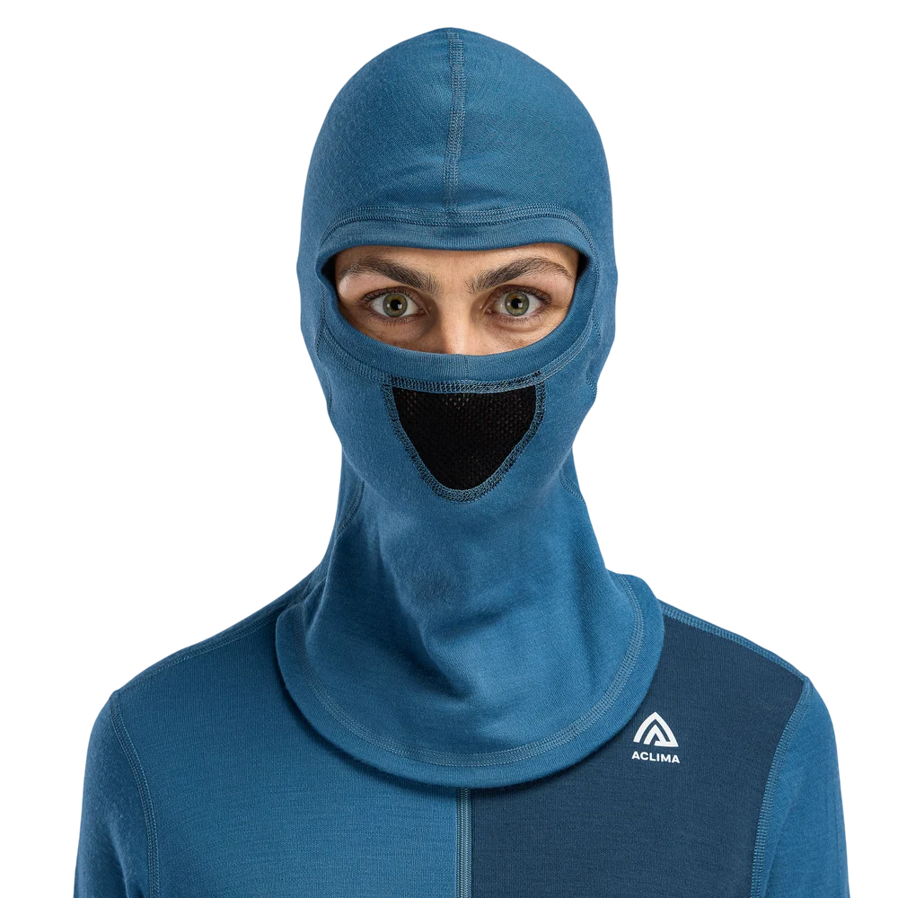 WarmWool Hoodsweater w/zip W's Blue Fusion/Midnight Navy, view: 6