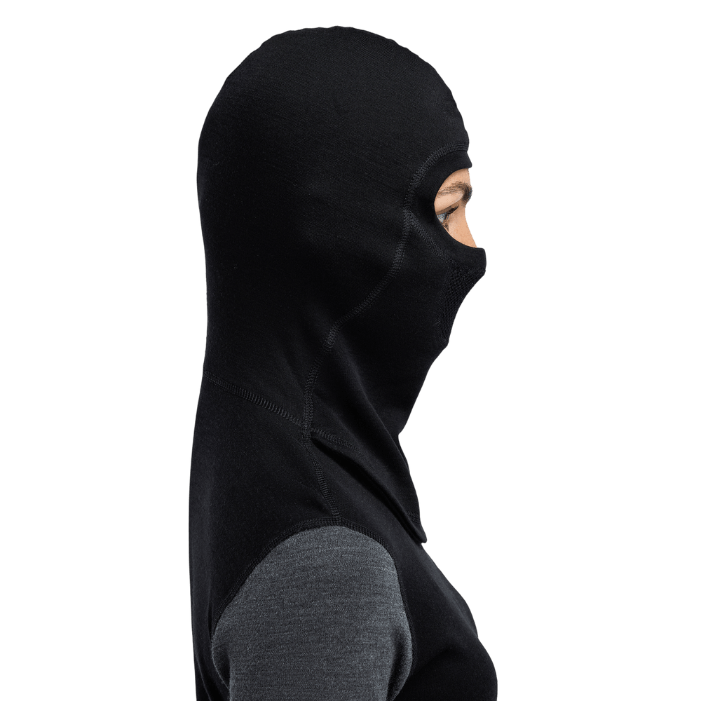 WarmWool Hoodsweater w/zip W's Jet Black/Marengo, view: 6