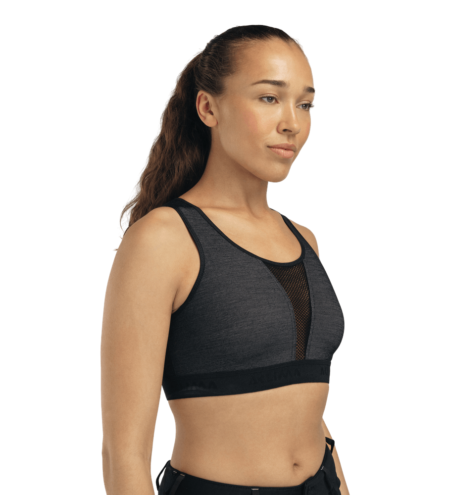 FlexWool sport top W's Jet Black, view: 2