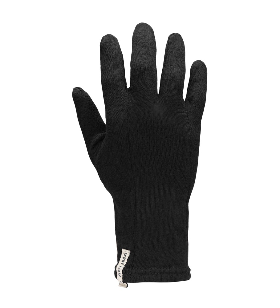HotWool Liner Gloves Jet Black, view: 1