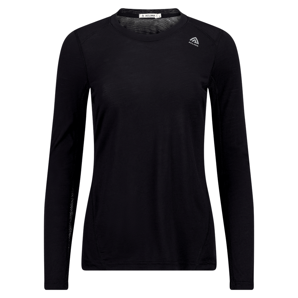 LightWool 140 Sportshirt W's Jet Black, view: 1