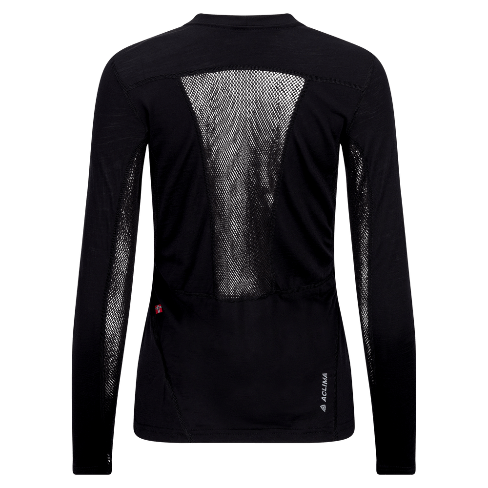 LightWool 140 Sportshirt W's Jet Black, view: 1