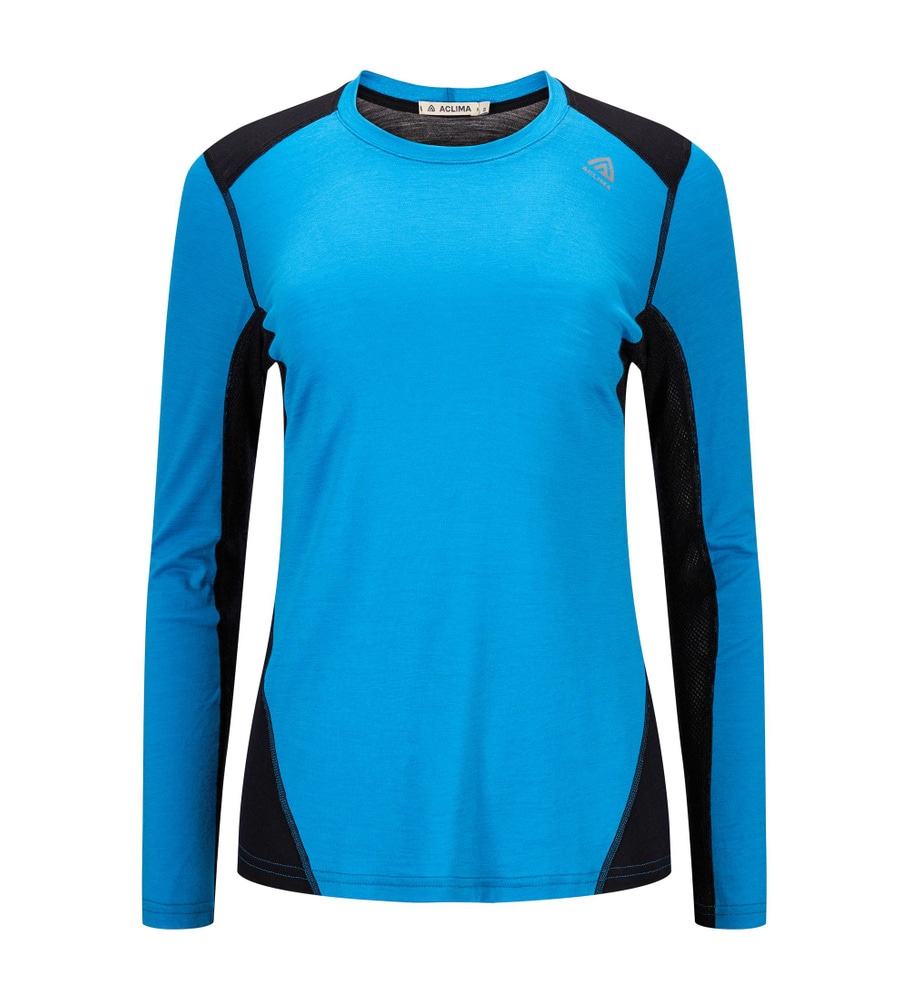 LightWool 140 Sportshirt W's Bluejay/Jet Black, view: 3