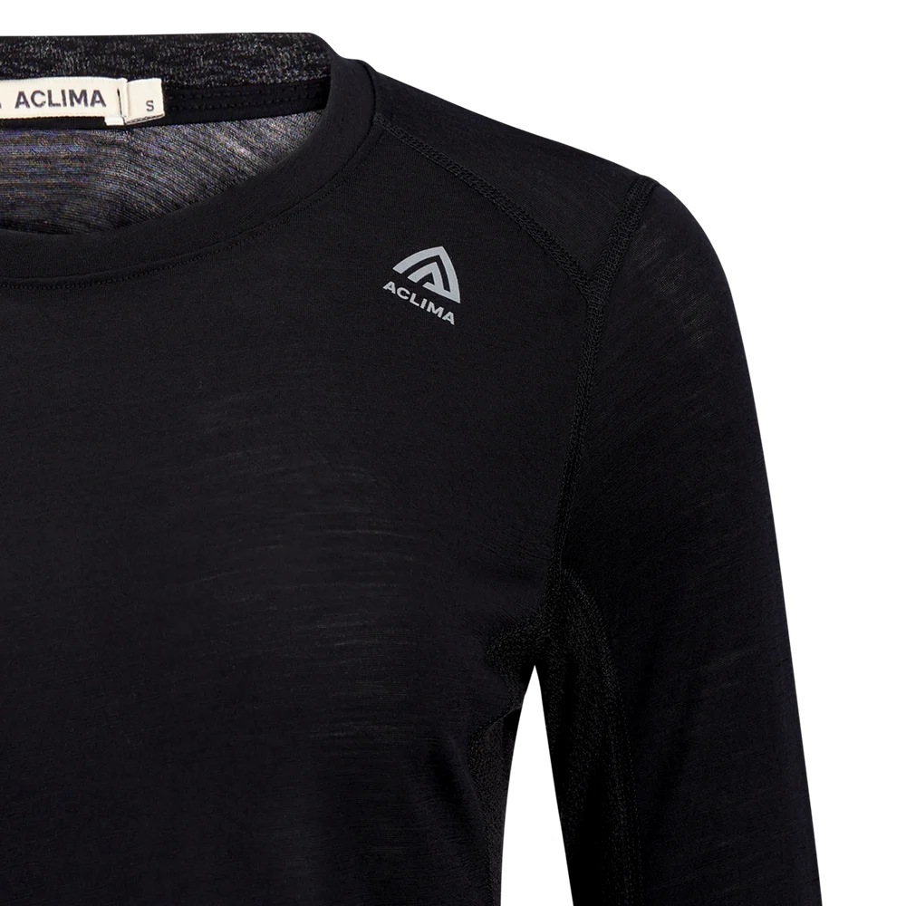 LightWool 140 Sportshirt W's Jet Black, view: 2