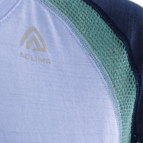 LightWool 140 sports t-shirt W's Purple Impr/NavyBlazer/NorthAtlantic, view: 3