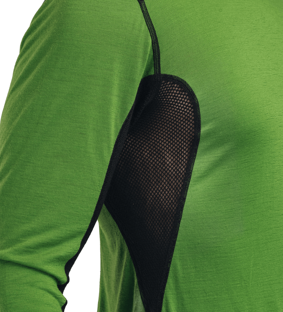 LightWool 140 Sportshirt M's Cactus/Jet Black, view: 3