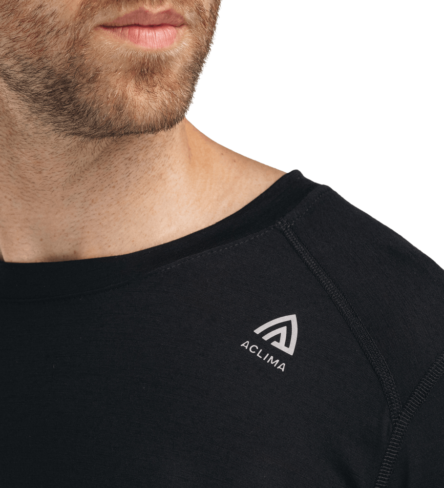 LightWool 140 Sportshirt M's Jet Black, view: 4