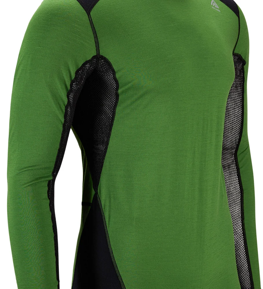 LightWool 140 Sportshirt M's Cactus/Jet Black, view: 6