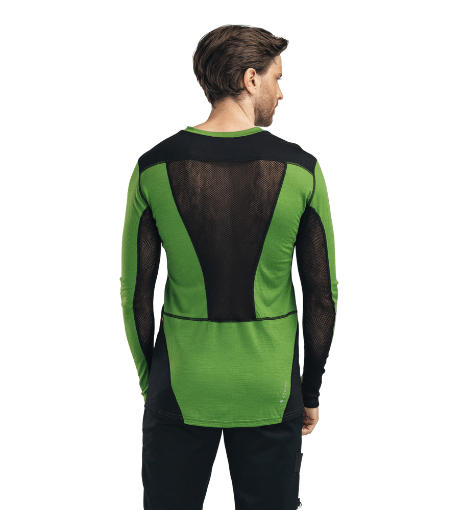 LightWool 140 Sportshirt M's Cactus/Jet Black, view: 1