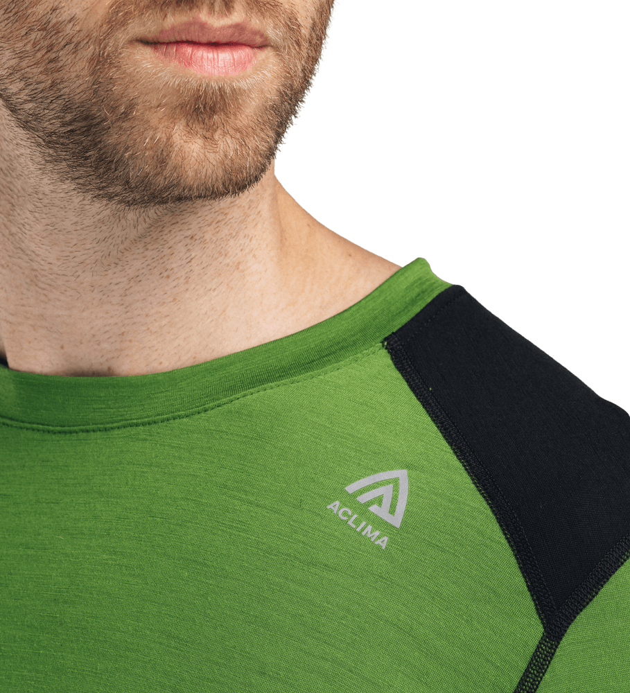 LightWool 140 Sportshirt M's Cactus/Jet Black, view: 2