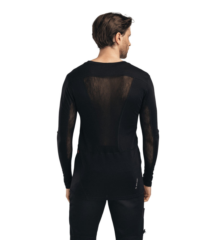 LightWool 140 Sportshirt M's Jet Black, view: 1