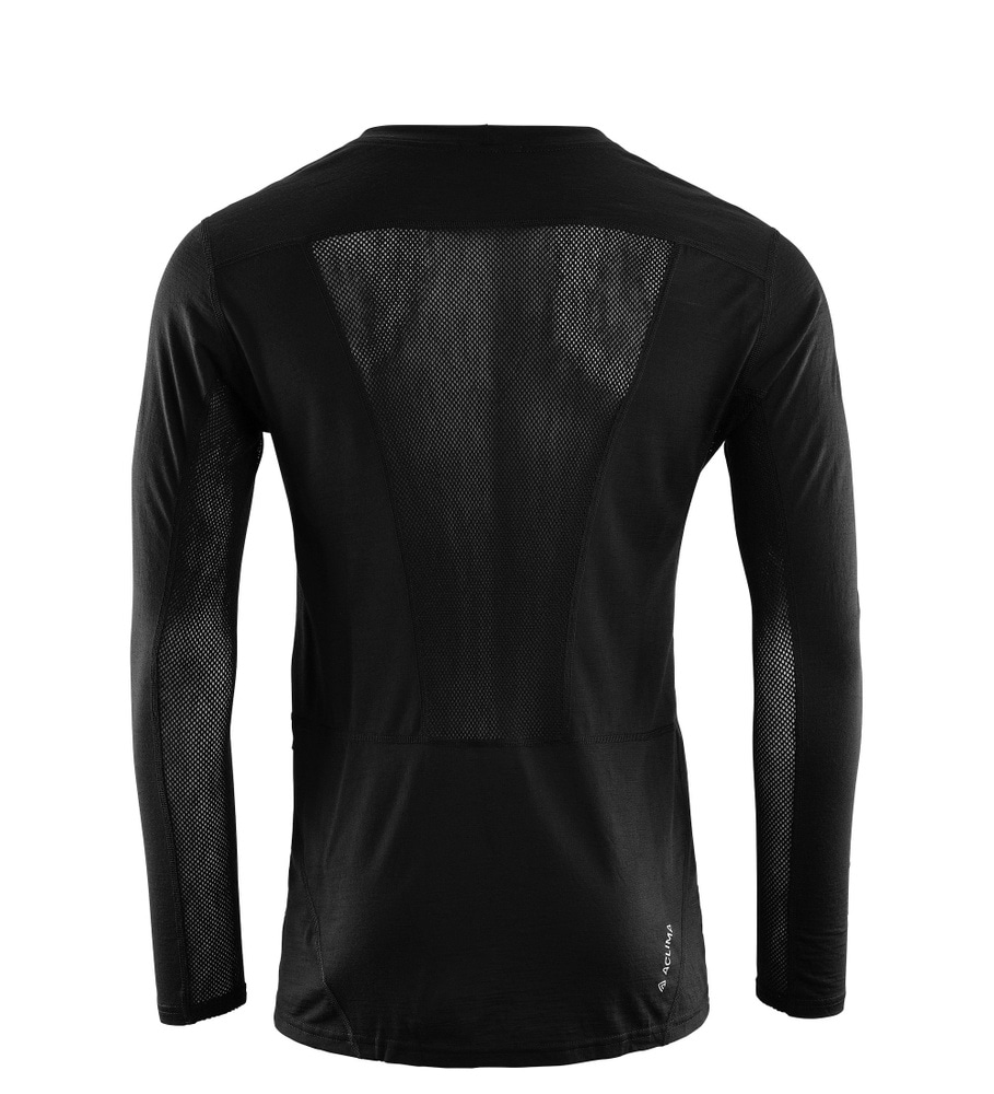 LightWool 140 Sportshirt M's Jet Black, view: 6