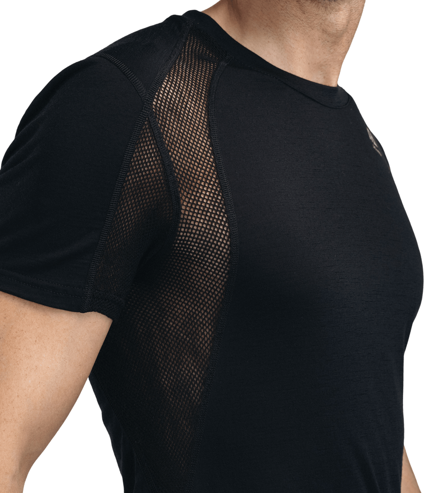 LightWool 140 Sports T-Shirt M's Jet Black, view: 3