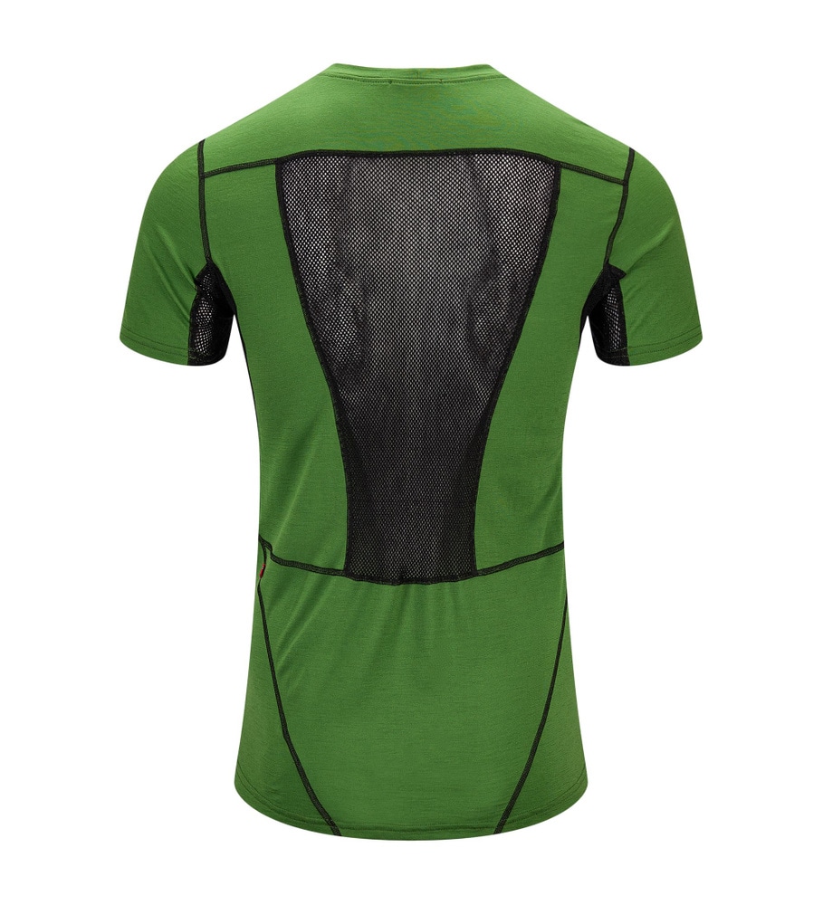 LightWool 140 Sports T-Shirt M's Cactus/Jet Black, view: 5
