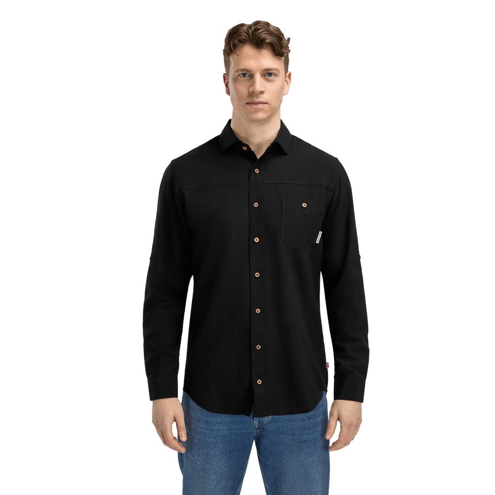 productCard.productImage: LeisureWool woven woolshirt M's Jet Black