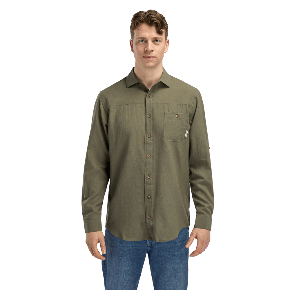 productCard.productImage: LeisureWool woven shirt M's Ranger Green